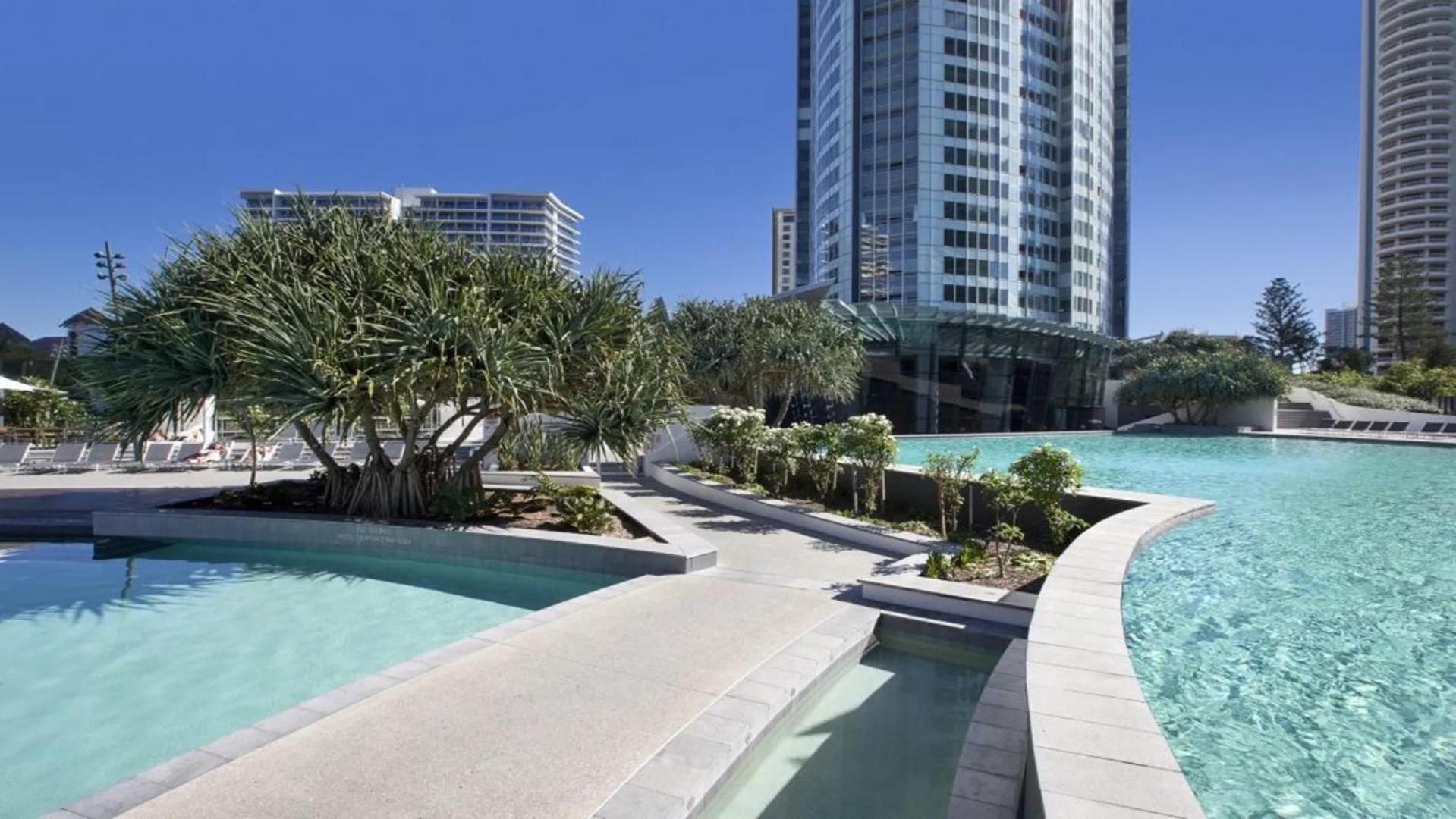 Q Tower At Surfers Paradise - Self Contained Apartments 黄金海岸 外观 照片