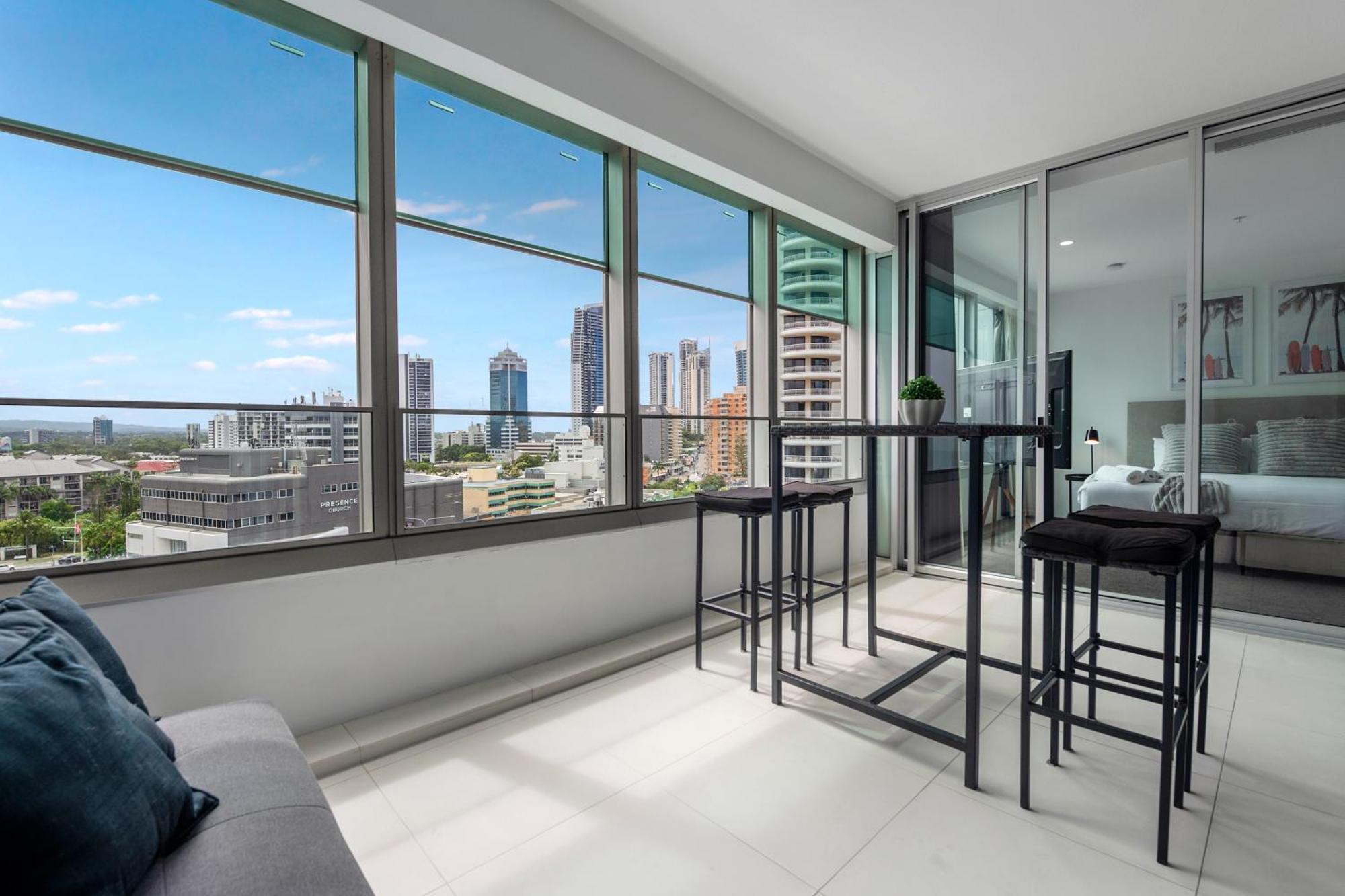 Q Tower At Surfers Paradise - Self Contained Apartments 黄金海岸 外观 照片